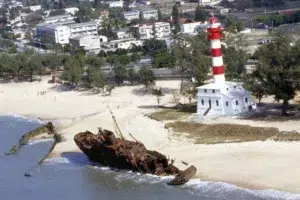 Praia do Estoril: o refugio da Cidade da Beira