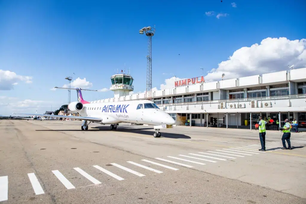 Principais aeroportos de Mocambique