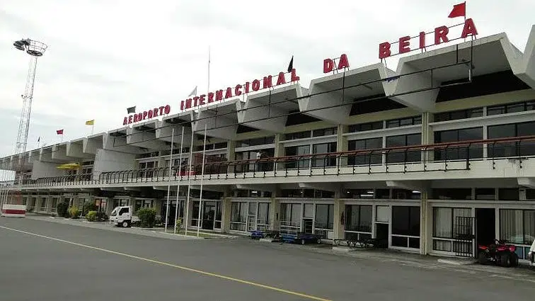 Principais aeroportos de Mocambique Beira