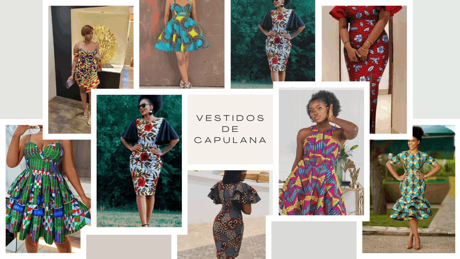 Vestidos de Capulana: moda, identidade e poder feminino na cultura africana Vestidos de capulana